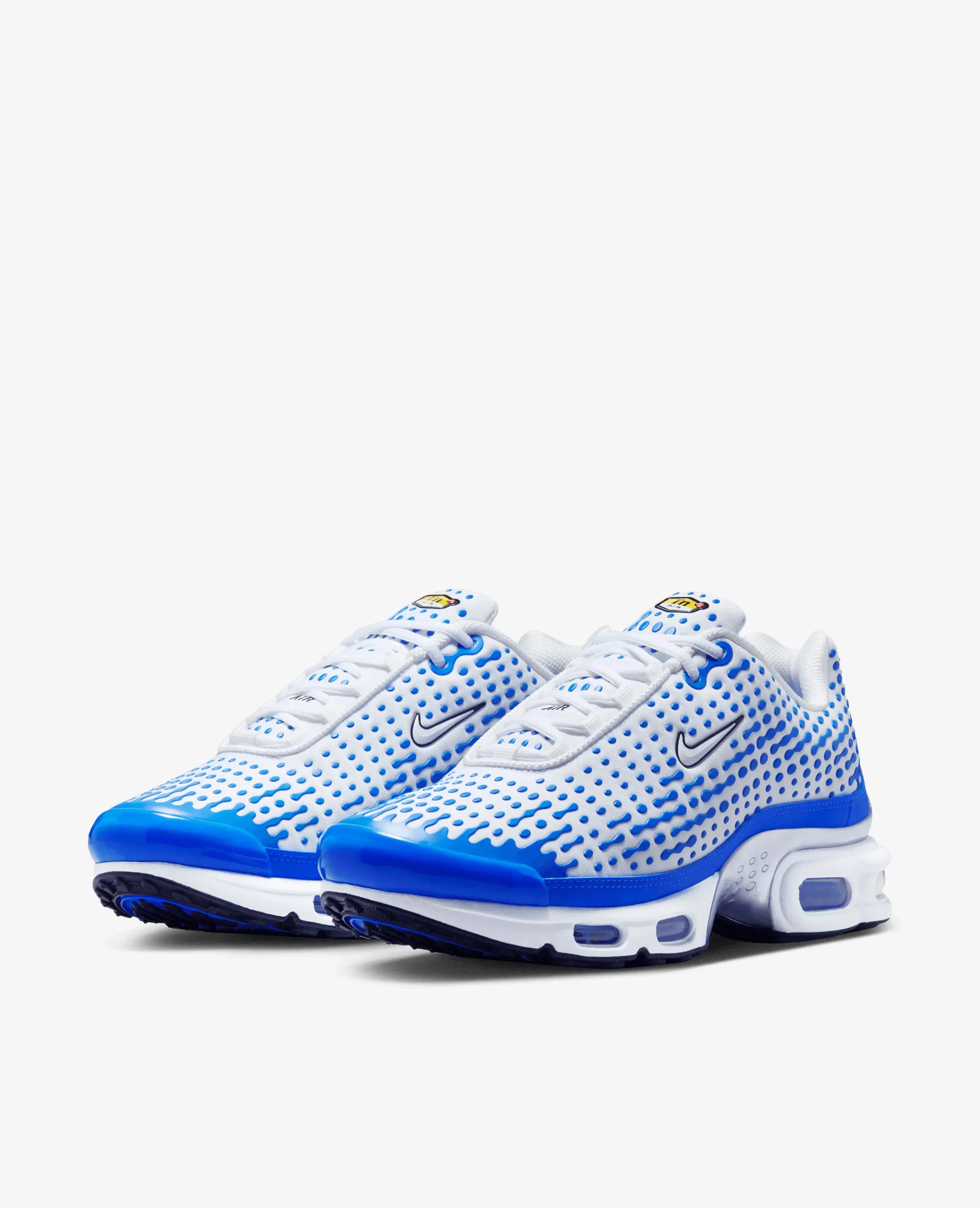 Nike Air Max Plus VII (White/White-Blue Crystal-Metallic Silver-Black)