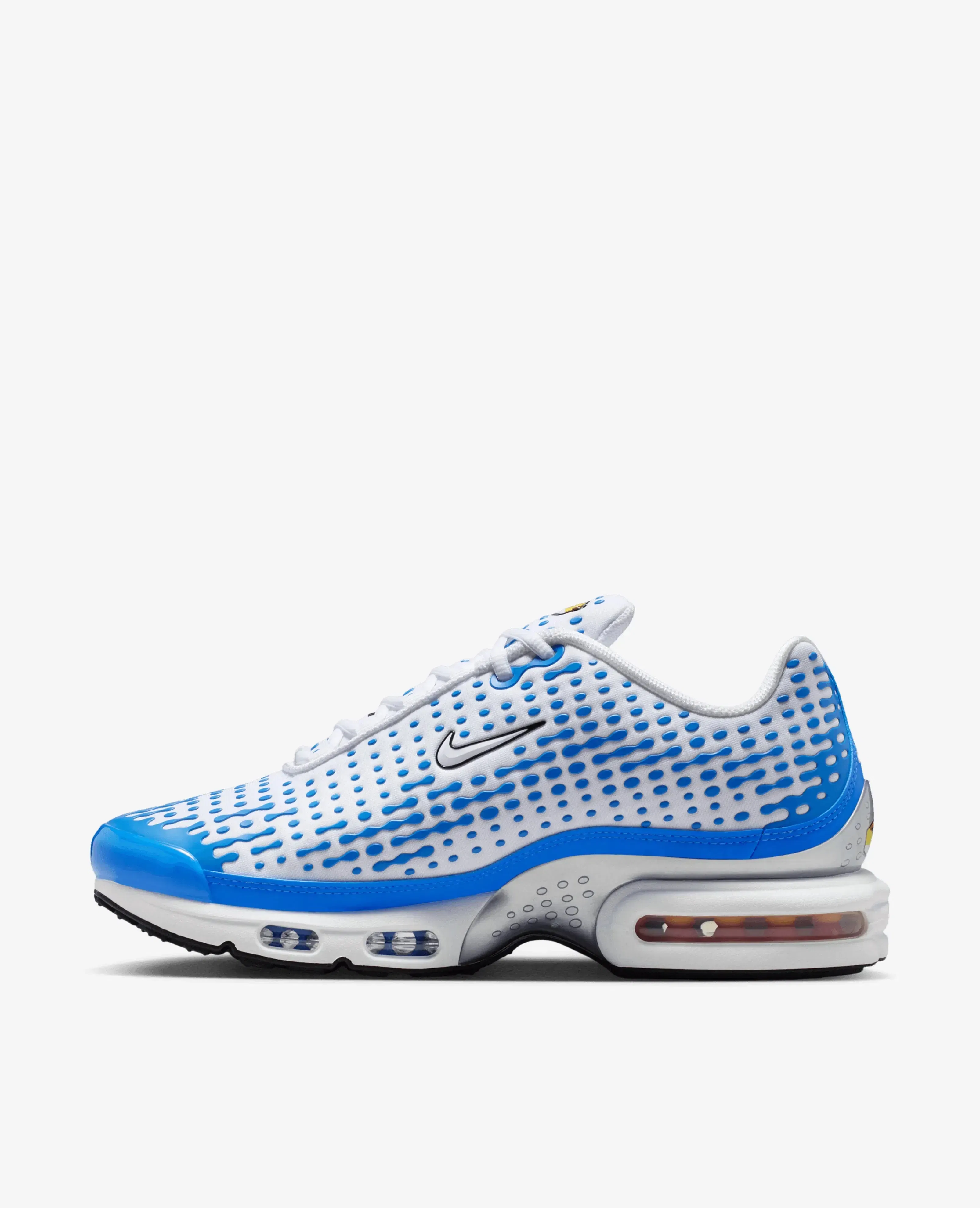 Nike Air Max Plus VII (White/White-Blue Crystal-Metallic Silver-Black)