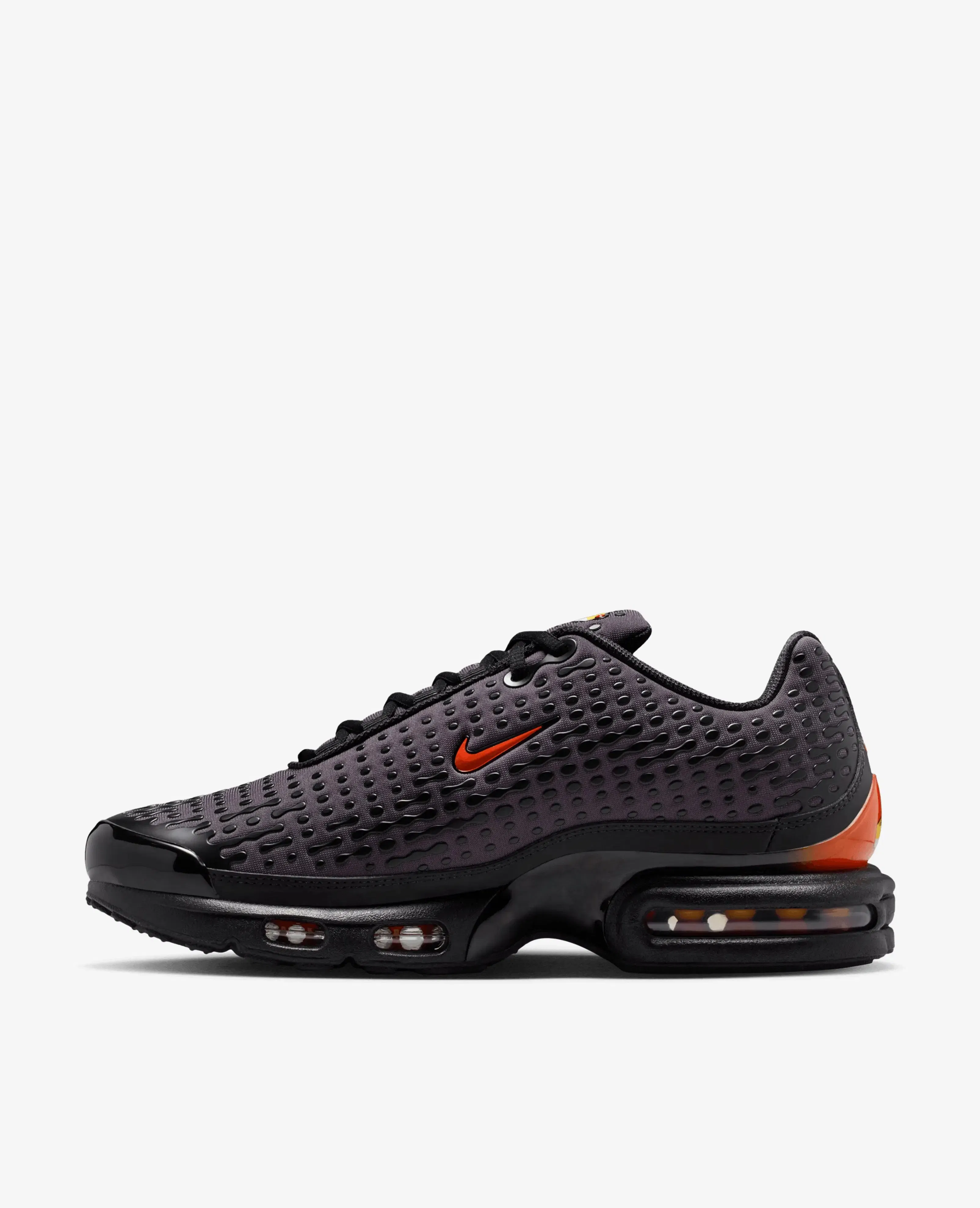 Nike Air Max Plus VII (Black/Dark Copper-Med Ash-Breathe Crimson-Laser Orange)
