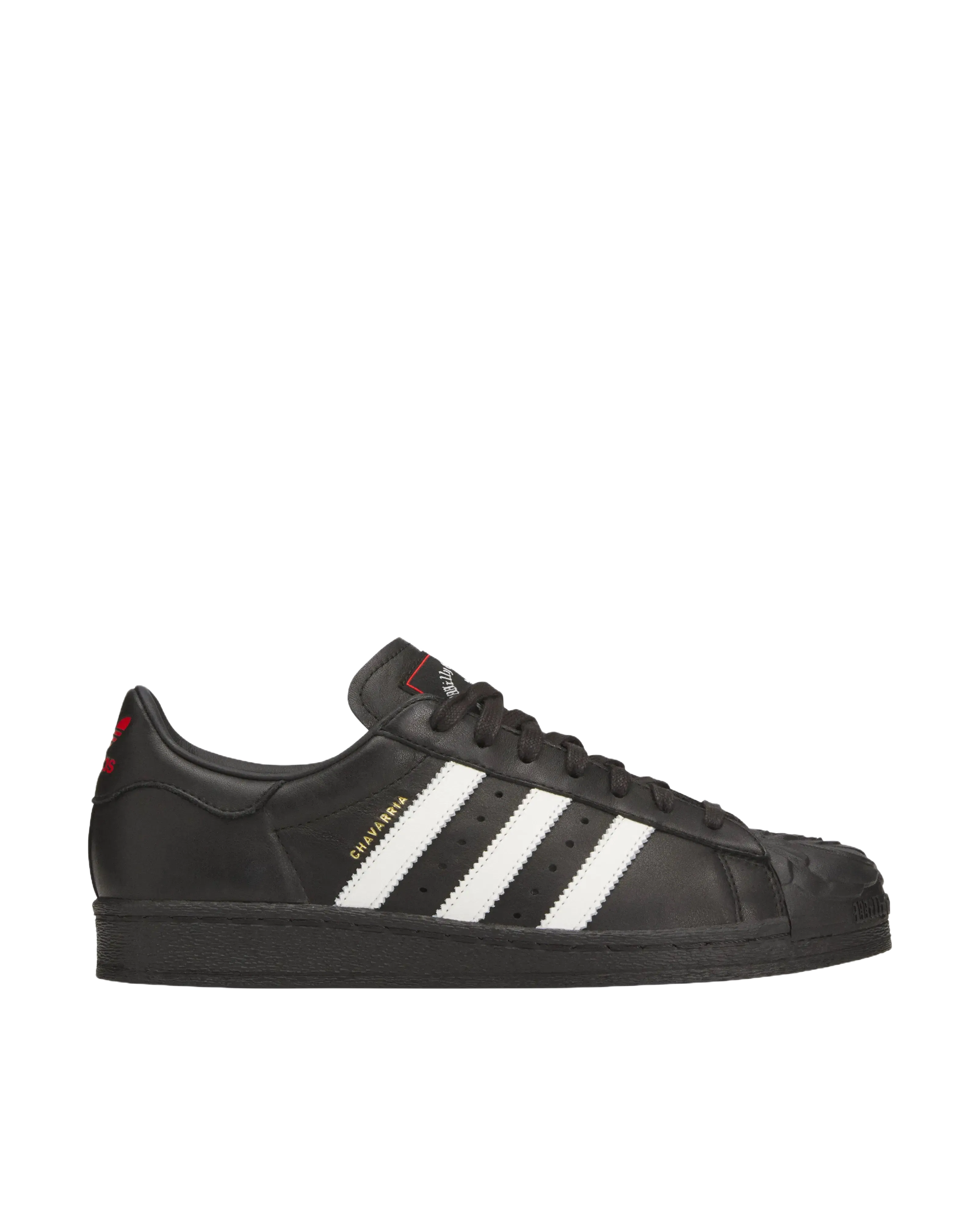 Adidas x Willy Chavarria Superstar (CBlack/OWhite/Red)