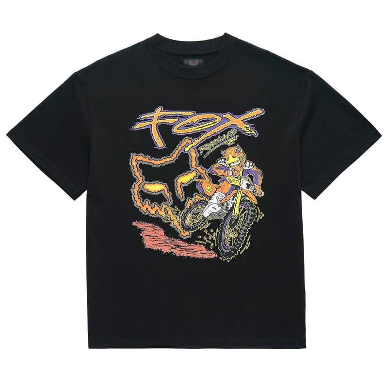 Fox Lab Racing Tee - Black