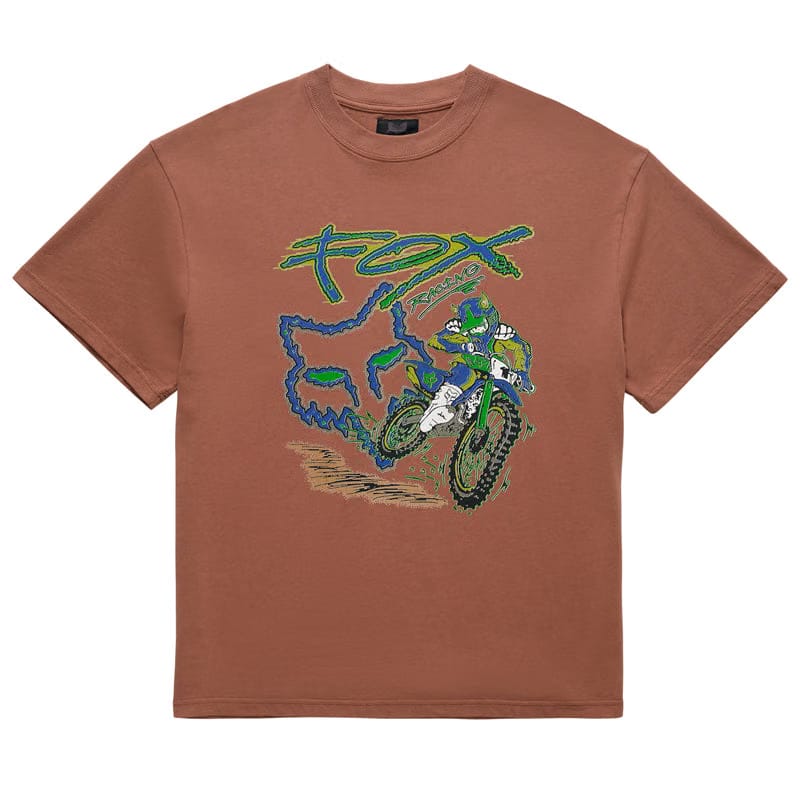 Fox Lab Racing Tee - Brown
