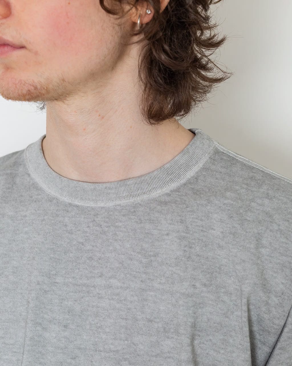 Good On SS Crew Tee - Ash