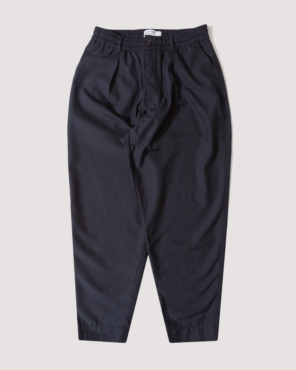 Universal Works Pleated Track Pant - Tropical Suiting Navy