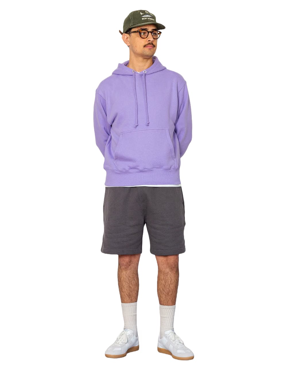 Power Goods Loopback Hoodie - Dusty Violet