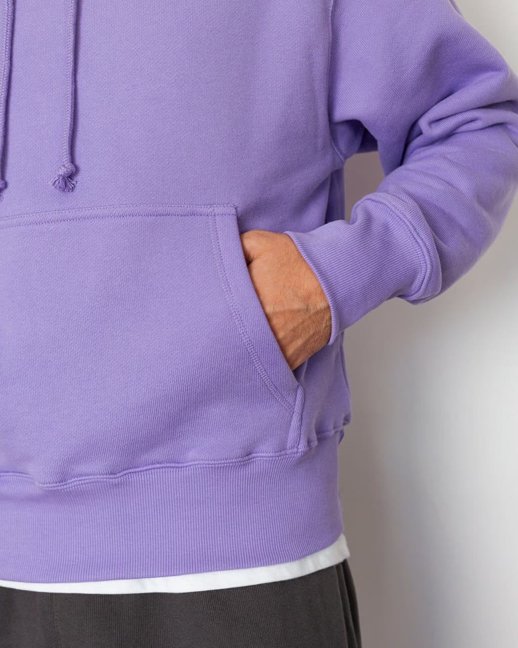 Power Goods Loopback Hoodie - Dusty Violet