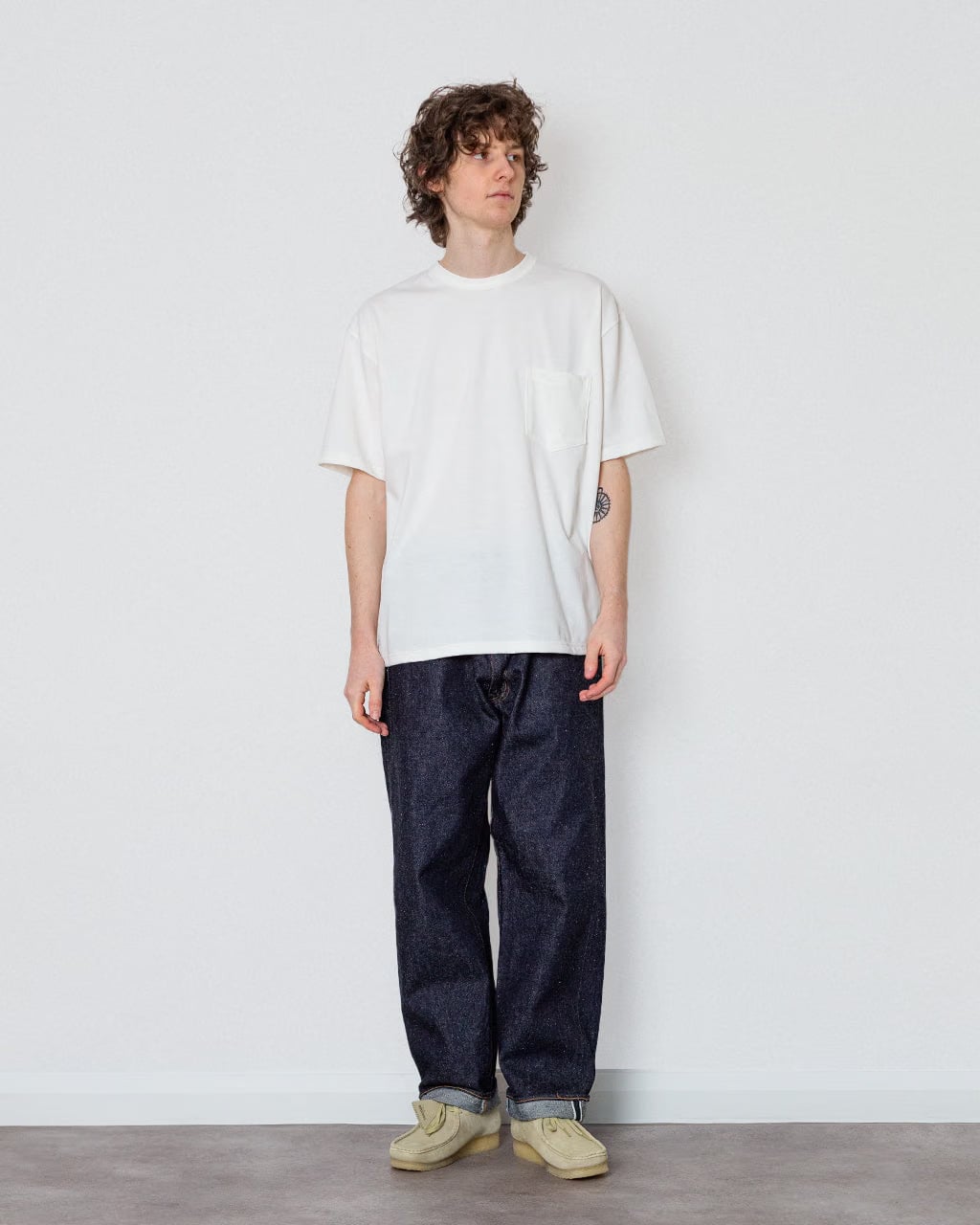 Kaptain Sunshine 5 Pocket Denim Pants - Indigo One Wash