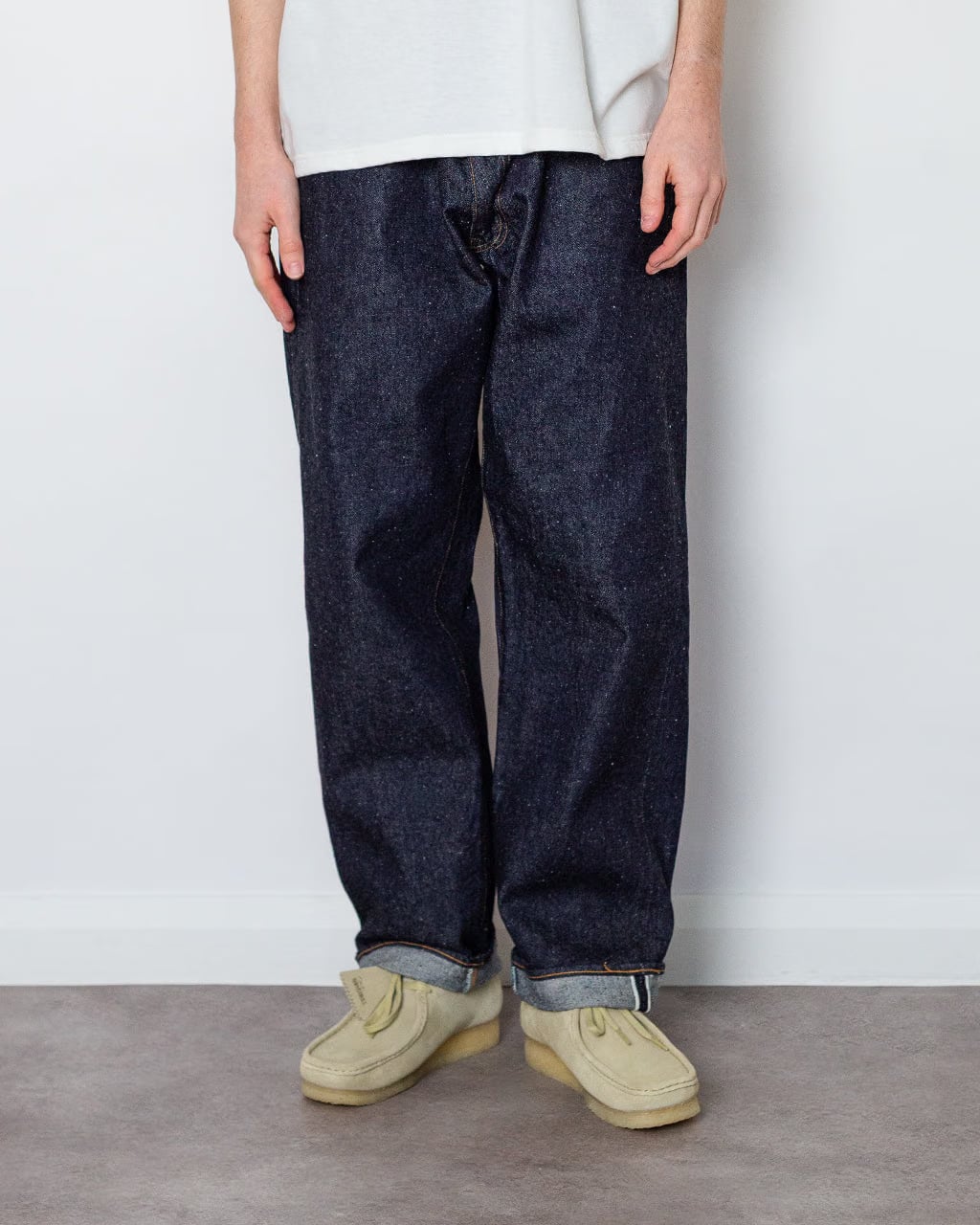 Kaptain Sunshine 5 Pocket Denim Pants - Indigo One Wash
