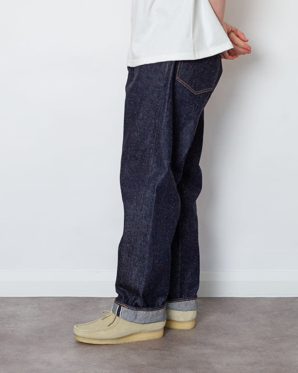 Kaptain Sunshine 5 Pocket Denim Pants - Indigo One Wash