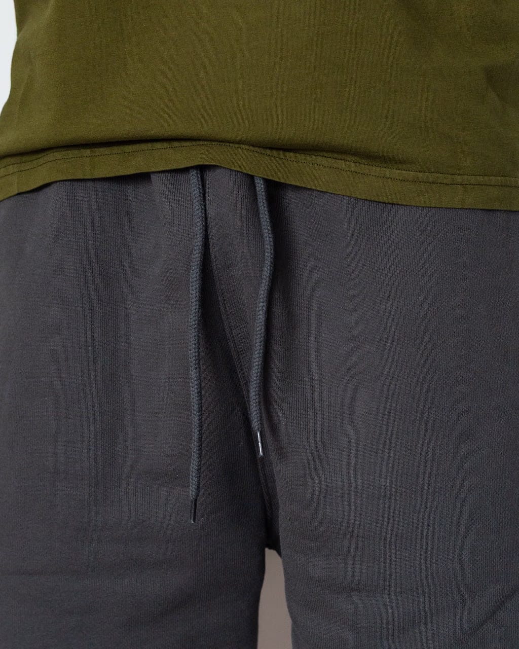 Power Goods Loopback Shorts - Washed Black