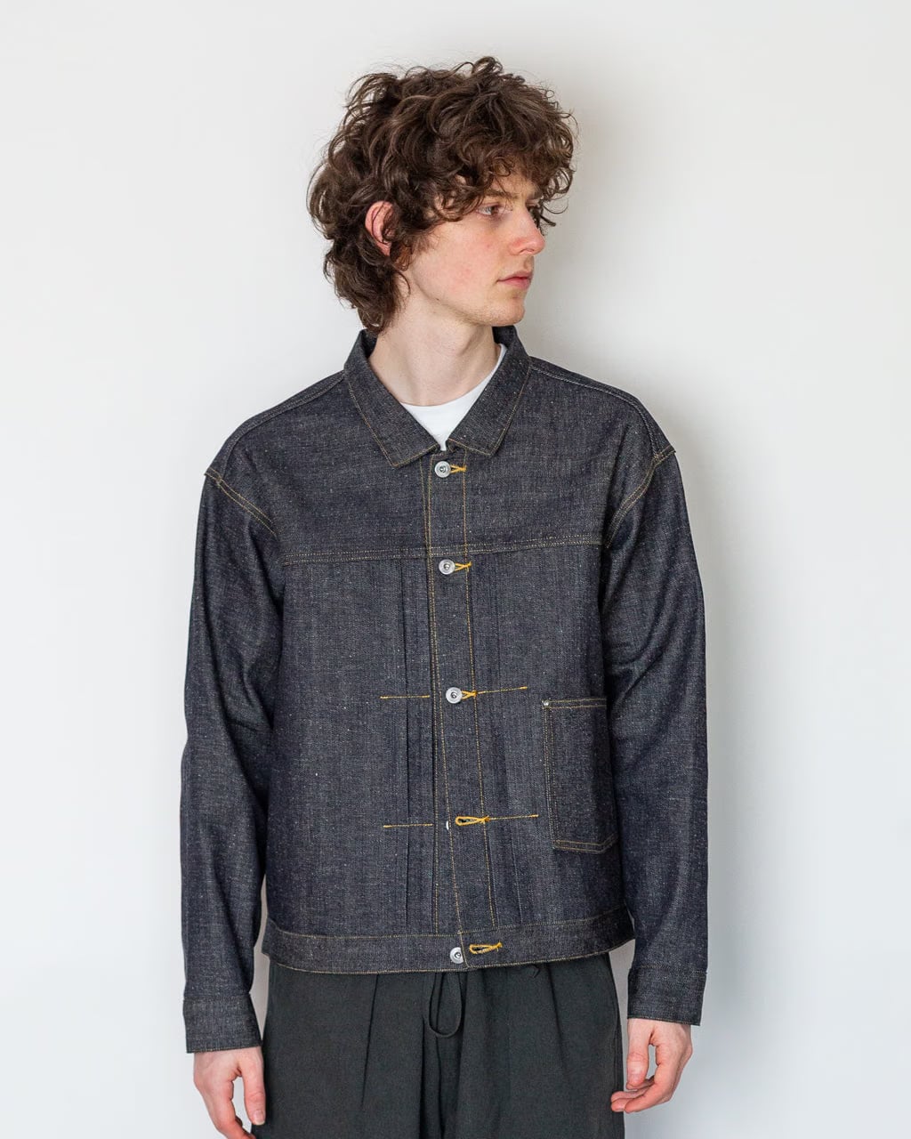 TAIGA TAKAHASHI 1920's Denim Jacket - Raw Indigo