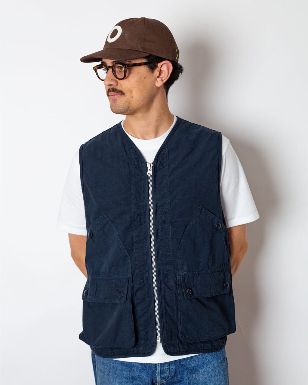 Sage De Cret High Density Work Vest - Navy