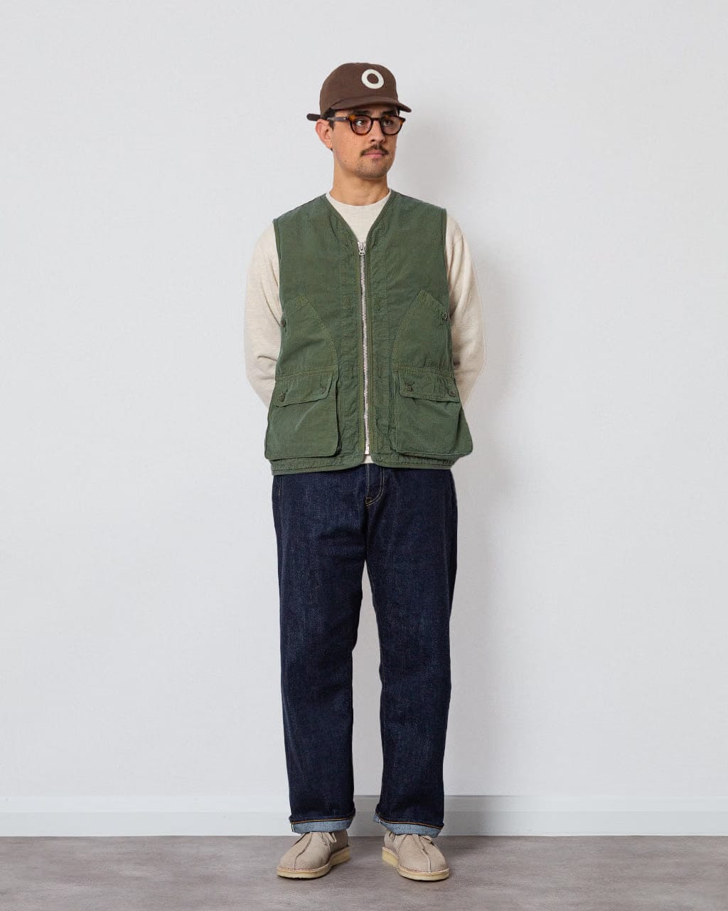 Sage De Cret High Density Work Vest - Olive
