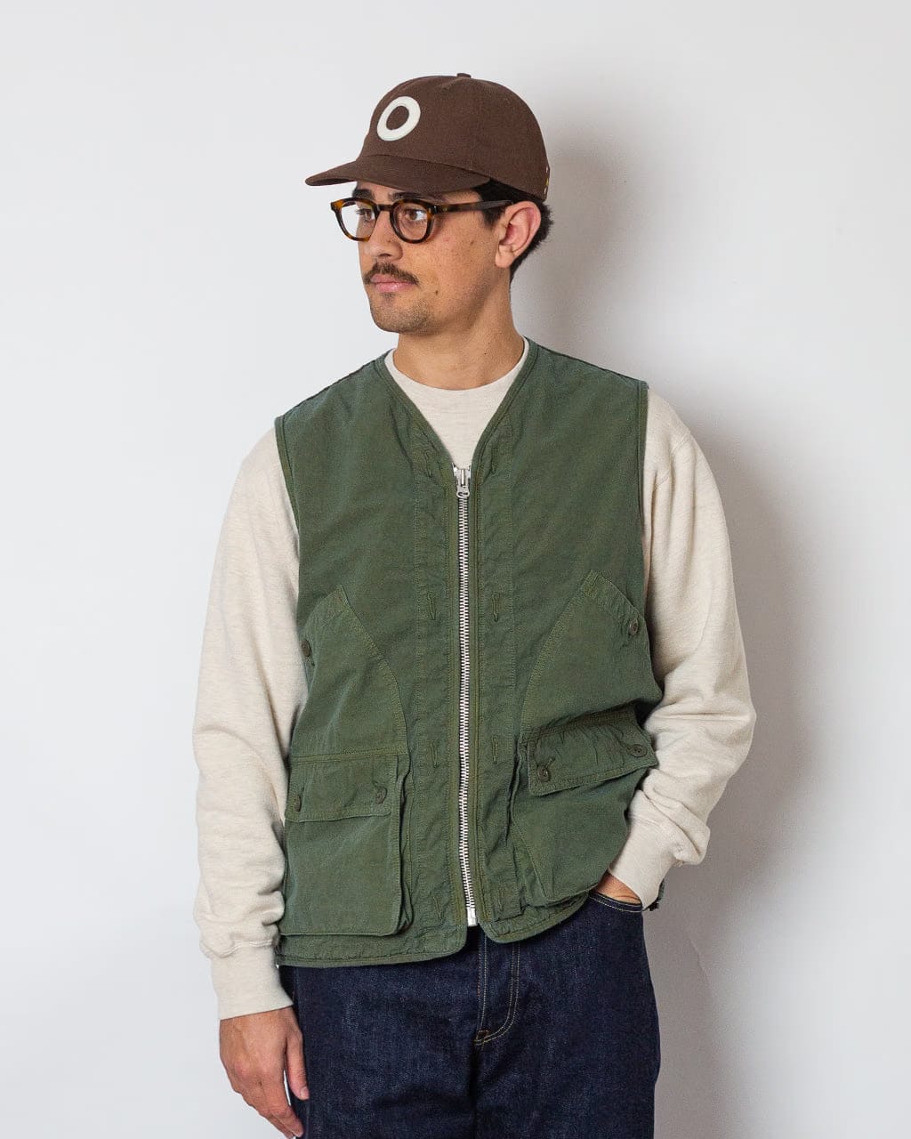 Sage De Cret High Density Work Vest - Olive
