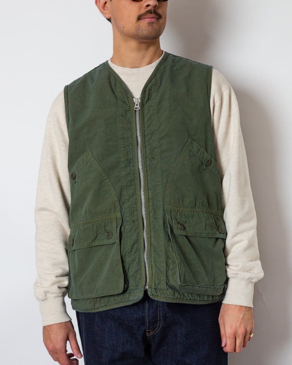Sage De Cret High Density Work Vest - Olive