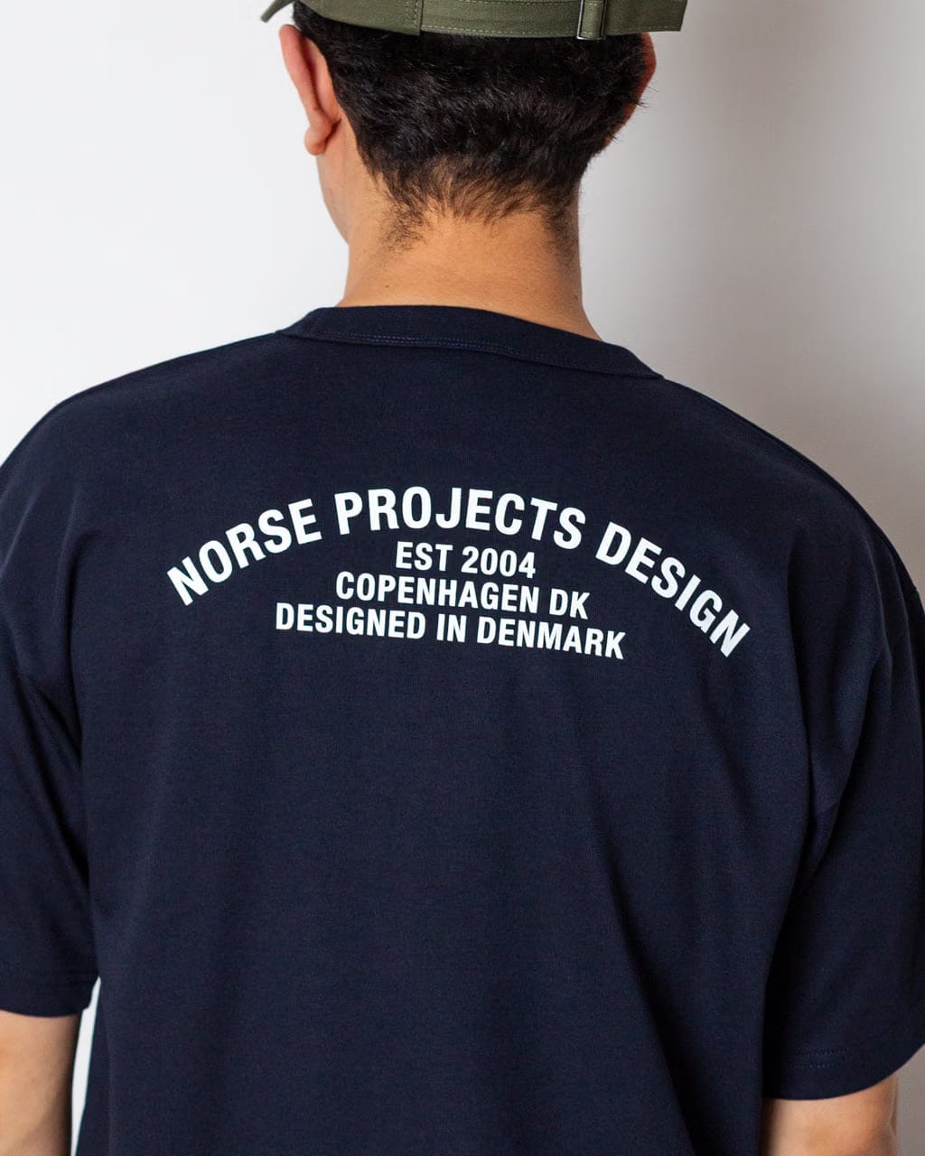 Norse Projects Snekkersten Arch Tee - Dark Navy