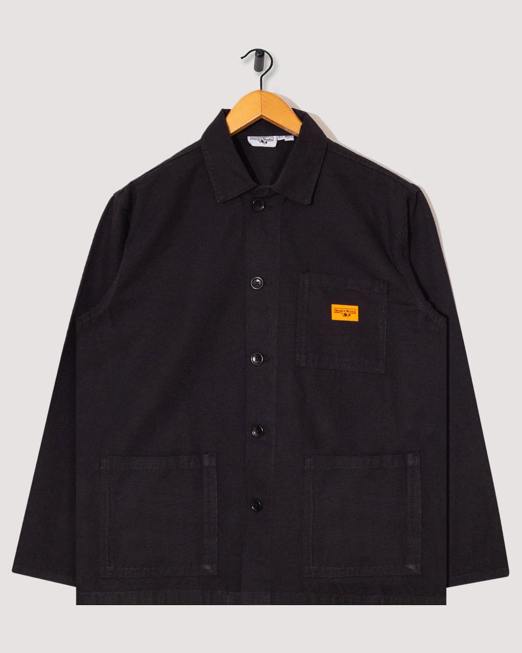 Service Works Canvas Chore Shirt - Black