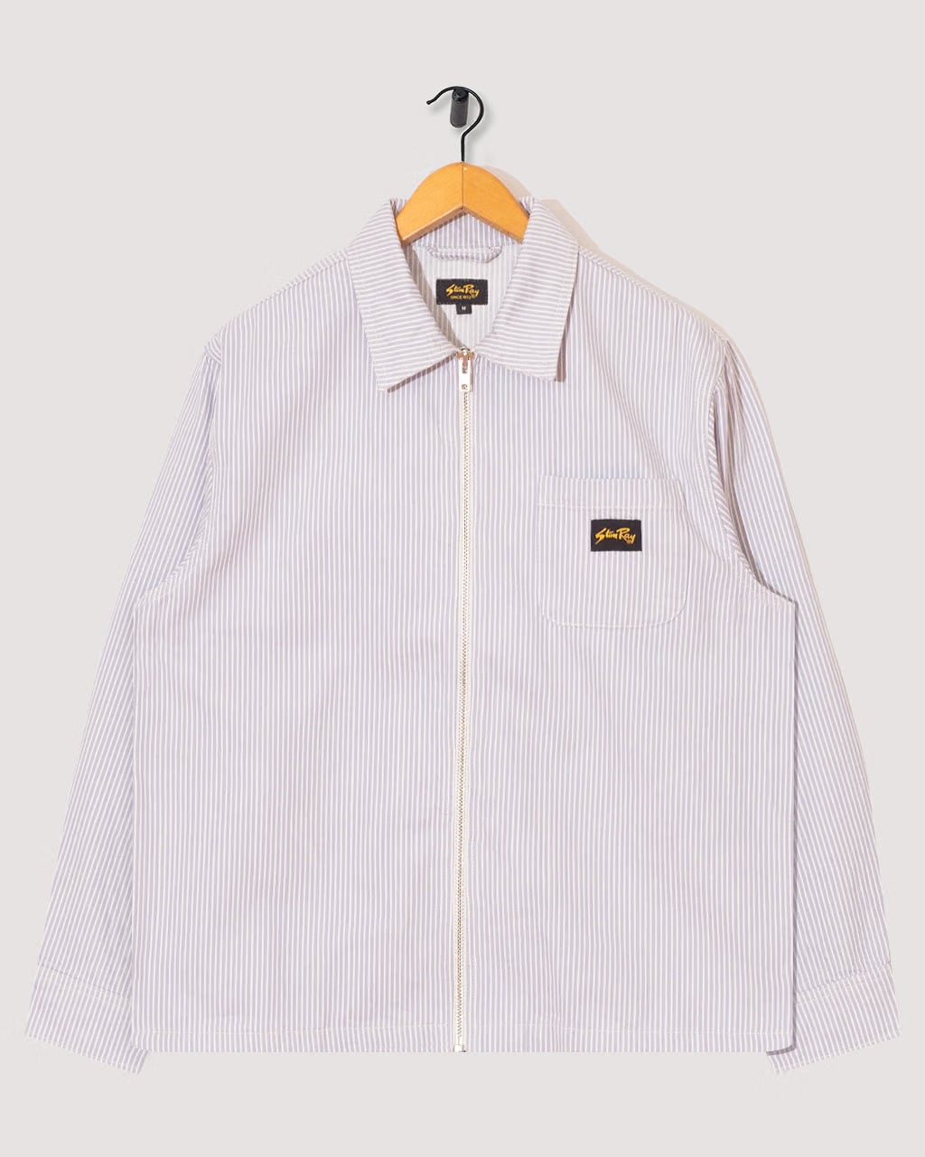 stan ray Zip Shirt - Cosmic Purple Hickory