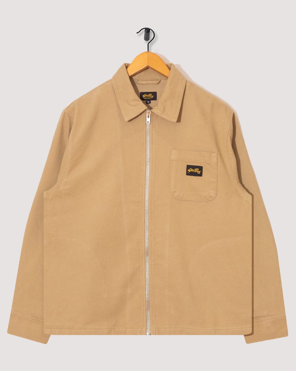 stan ray Zip Shirt - Eucalyptus Bedford Cord