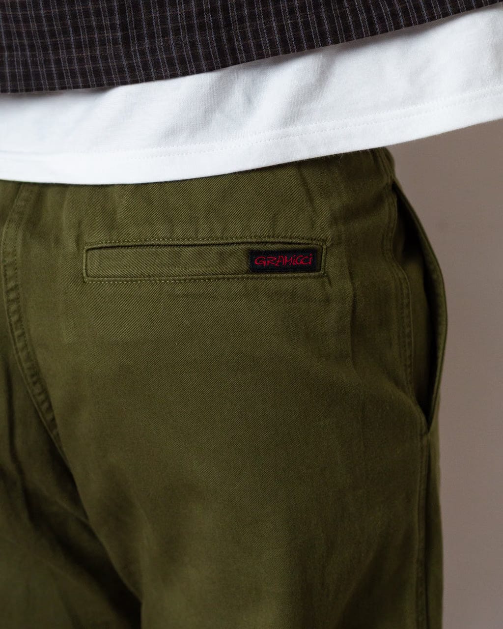 Gramicci G-Pant Straight Fit - Olive