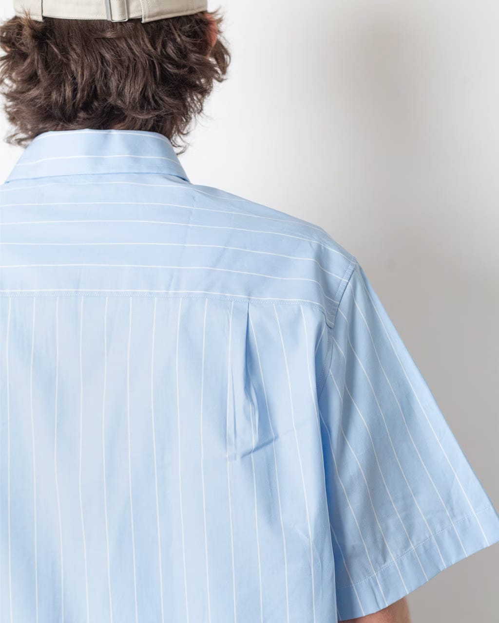 Annarr Anraslund Classic Stripe S/S Shirt - Cashmere Blue