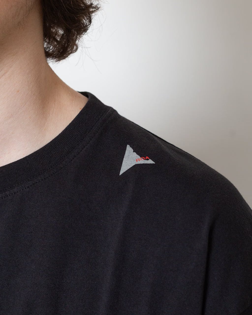 ROA Logo T-Shirt - Washed Black