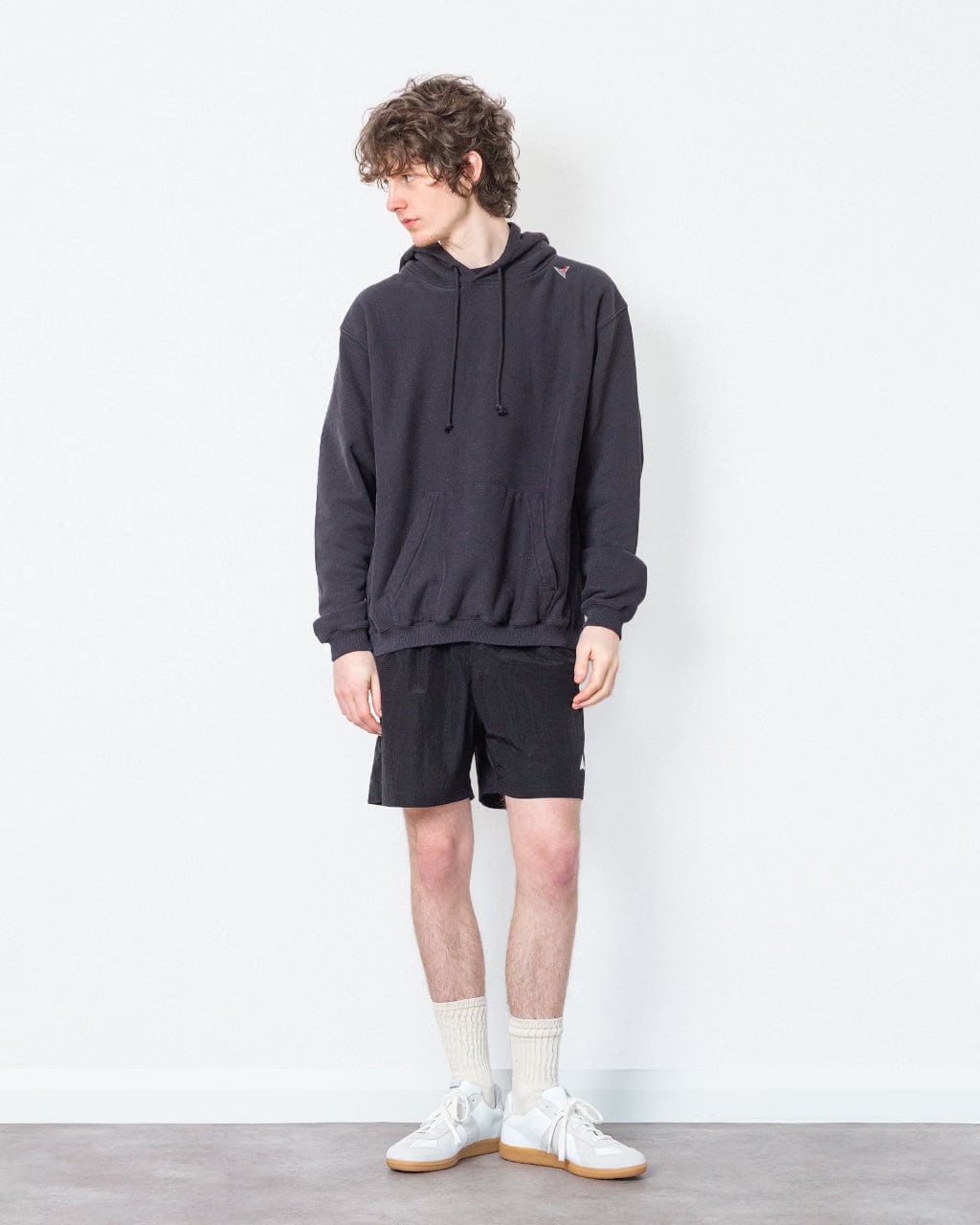 ROA Logo Hoodie - Washed Black