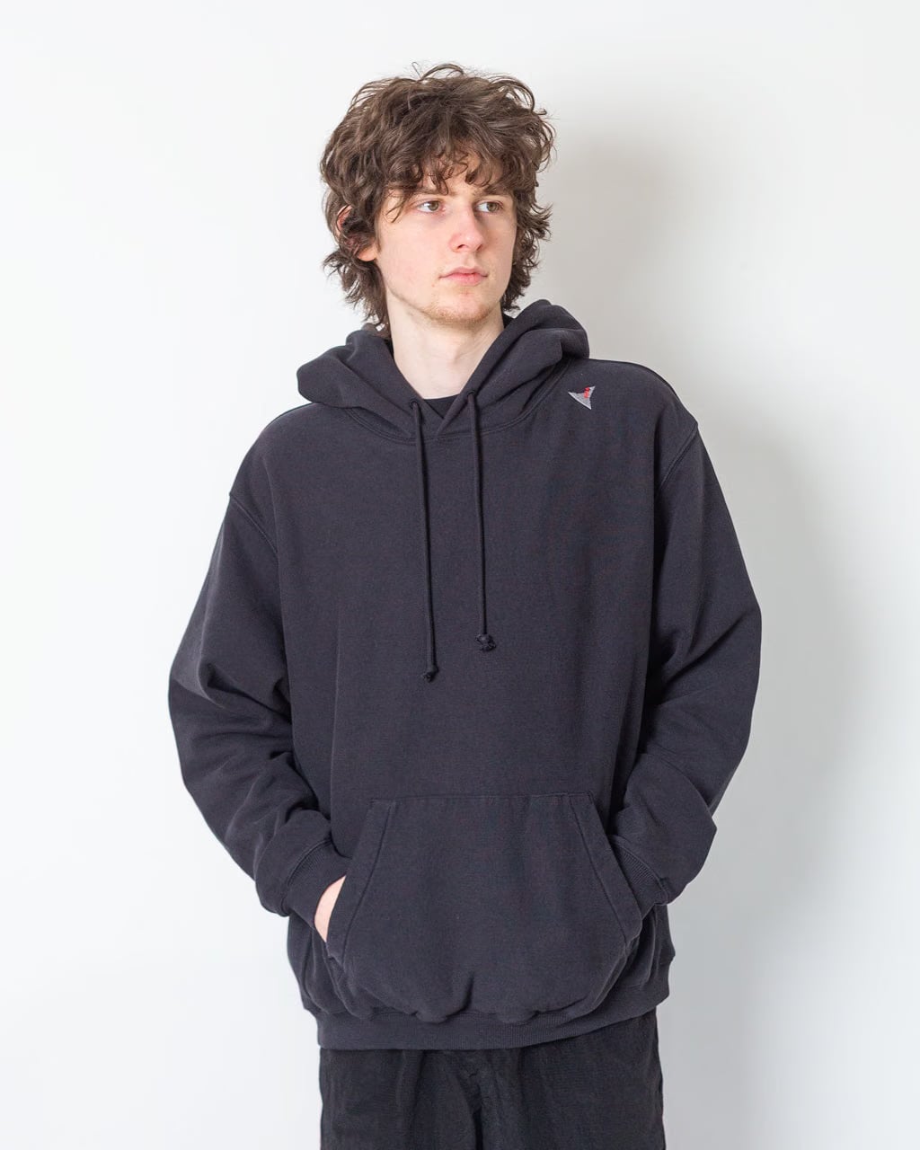 ROA Logo Hoodie - Washed Black