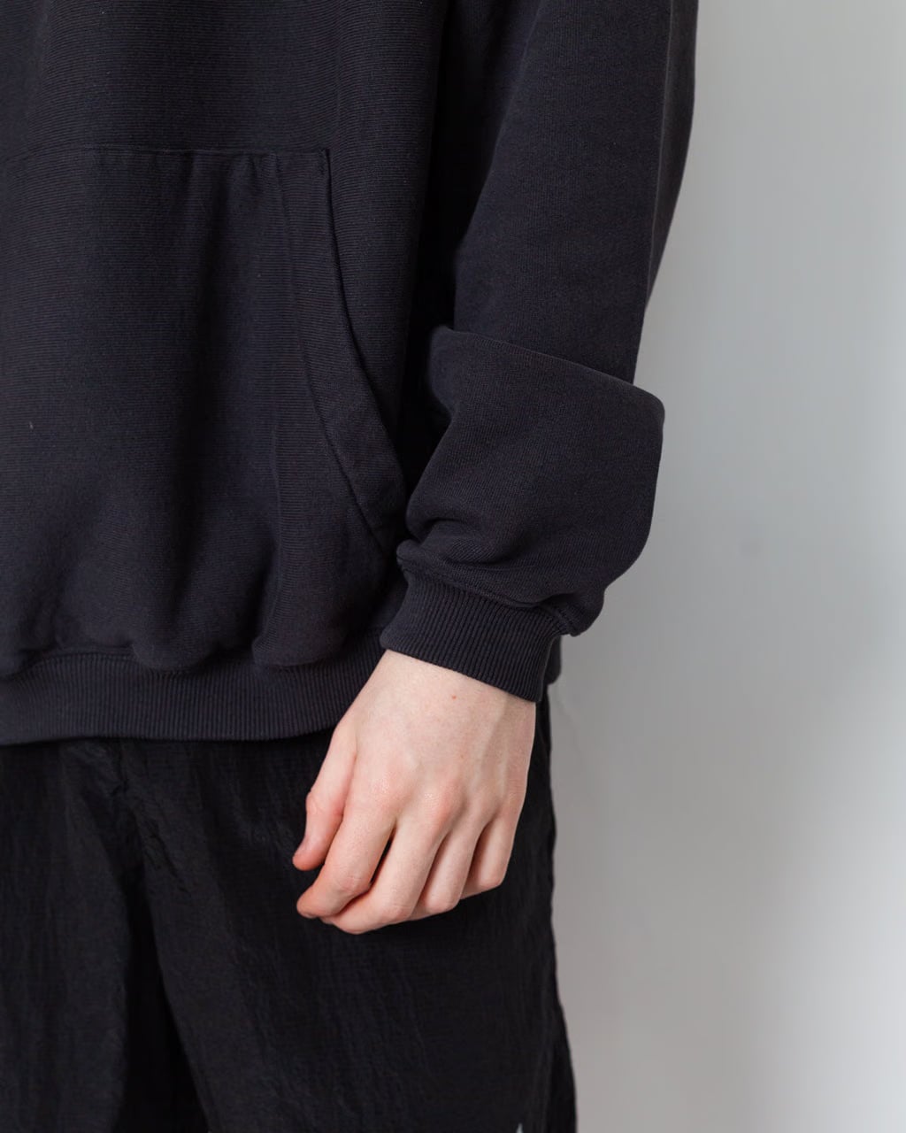ROA Logo Hoodie - Washed Black