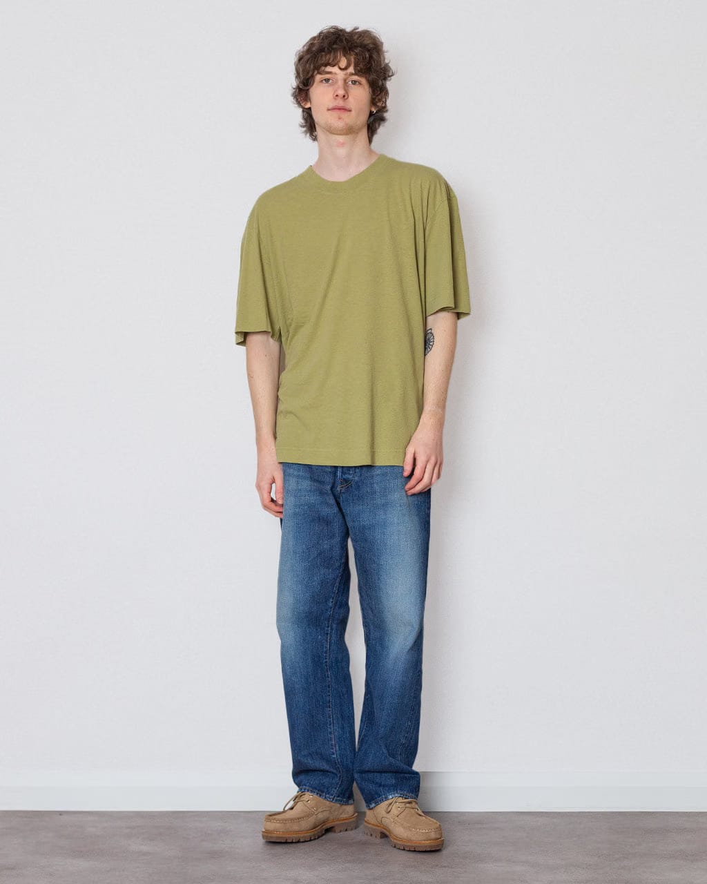 Mhl By Margaret Howell Simple T-Shirt - Pale Green