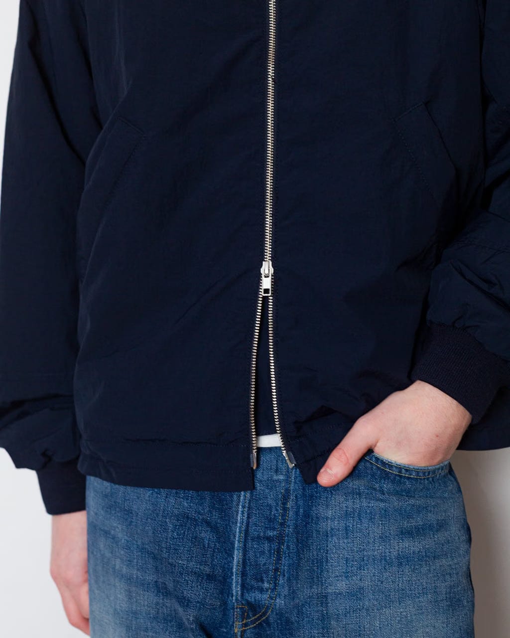 You Must Create Basement Bomber Jacket - Navy