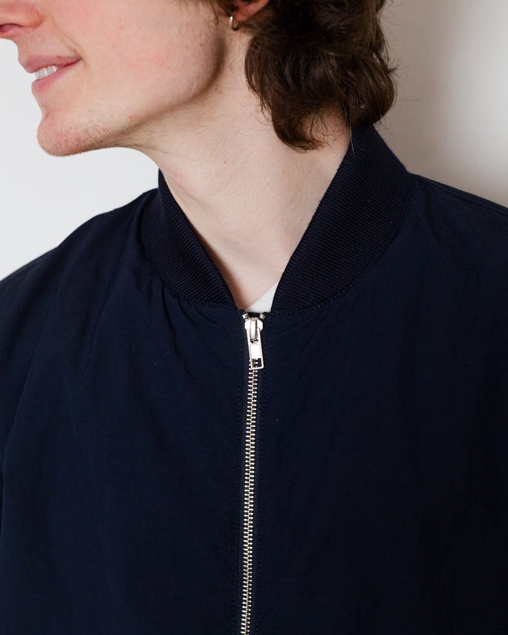 You Must Create Basement Bomber Jacket - Navy