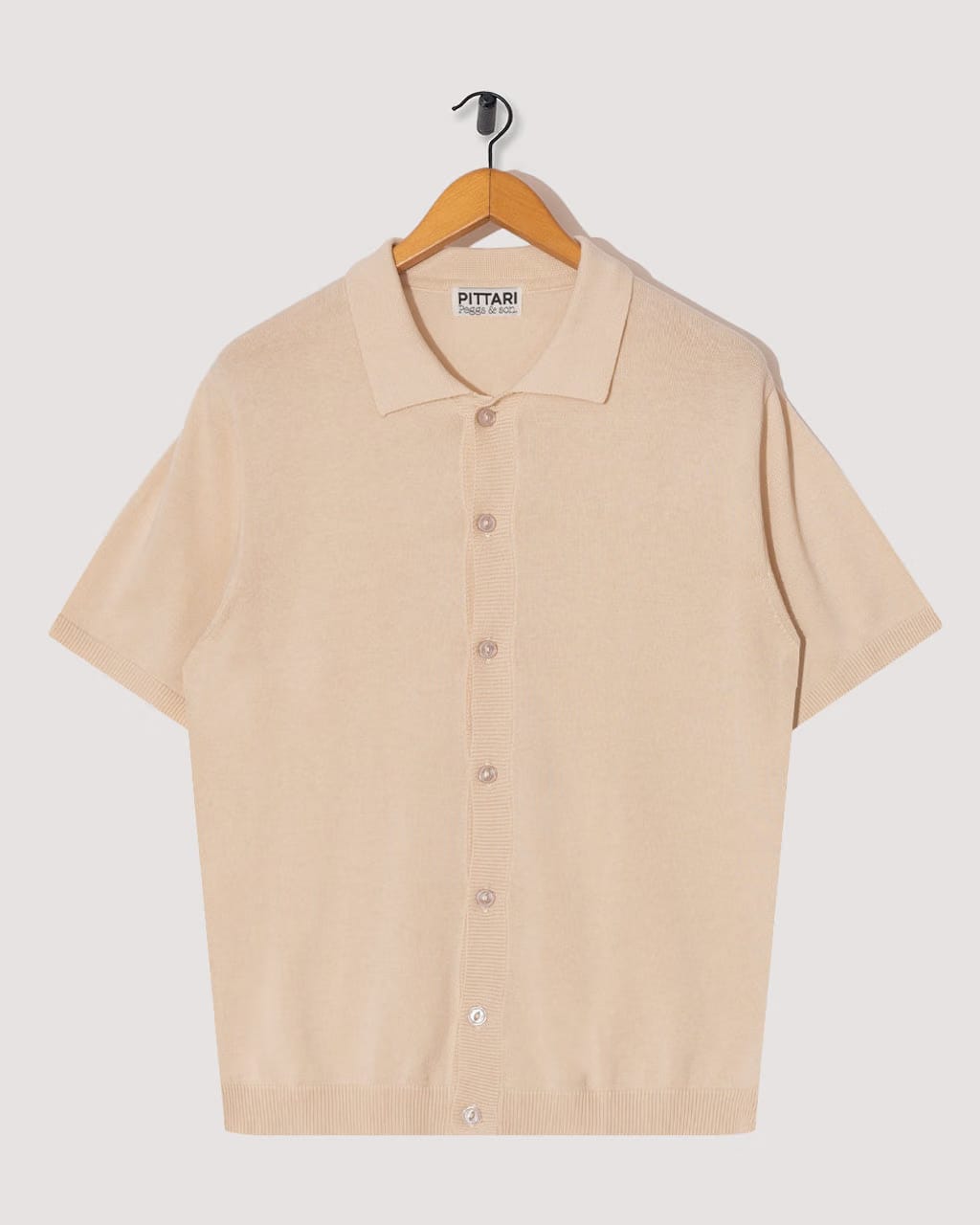 Pittari Otto Plain Shirt - Ecru