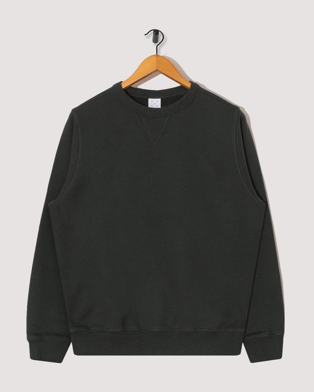 Pop Trading Company Logo Crewneck Sweatshirt - Darkest Spruce