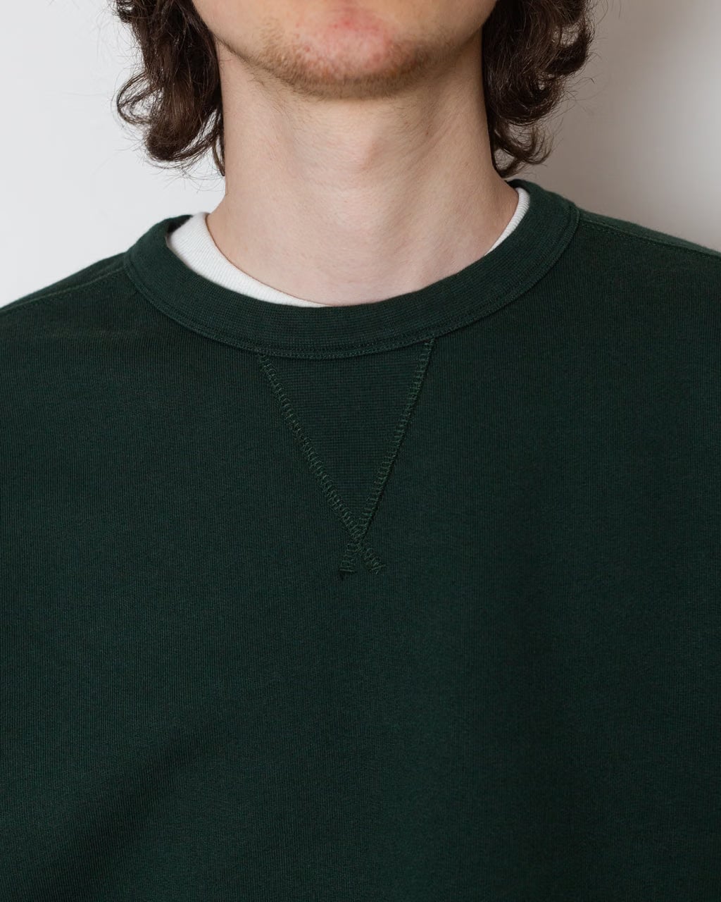 Pop Trading Company Logo Crewneck Sweatshirt - Darkest Spruce