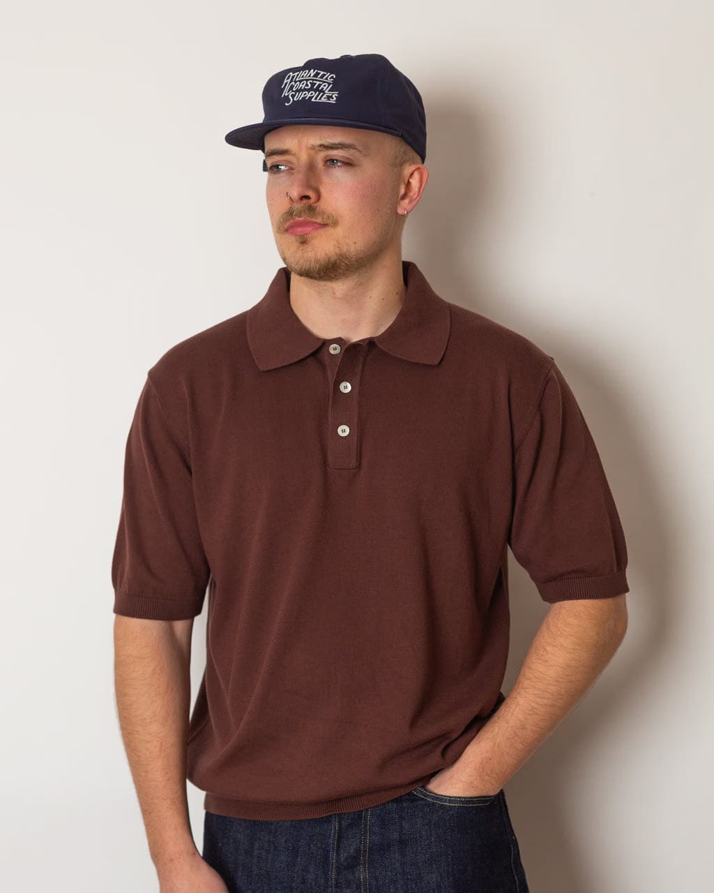Another Aspect Another Polo Shirt 3.0 - Tobacco