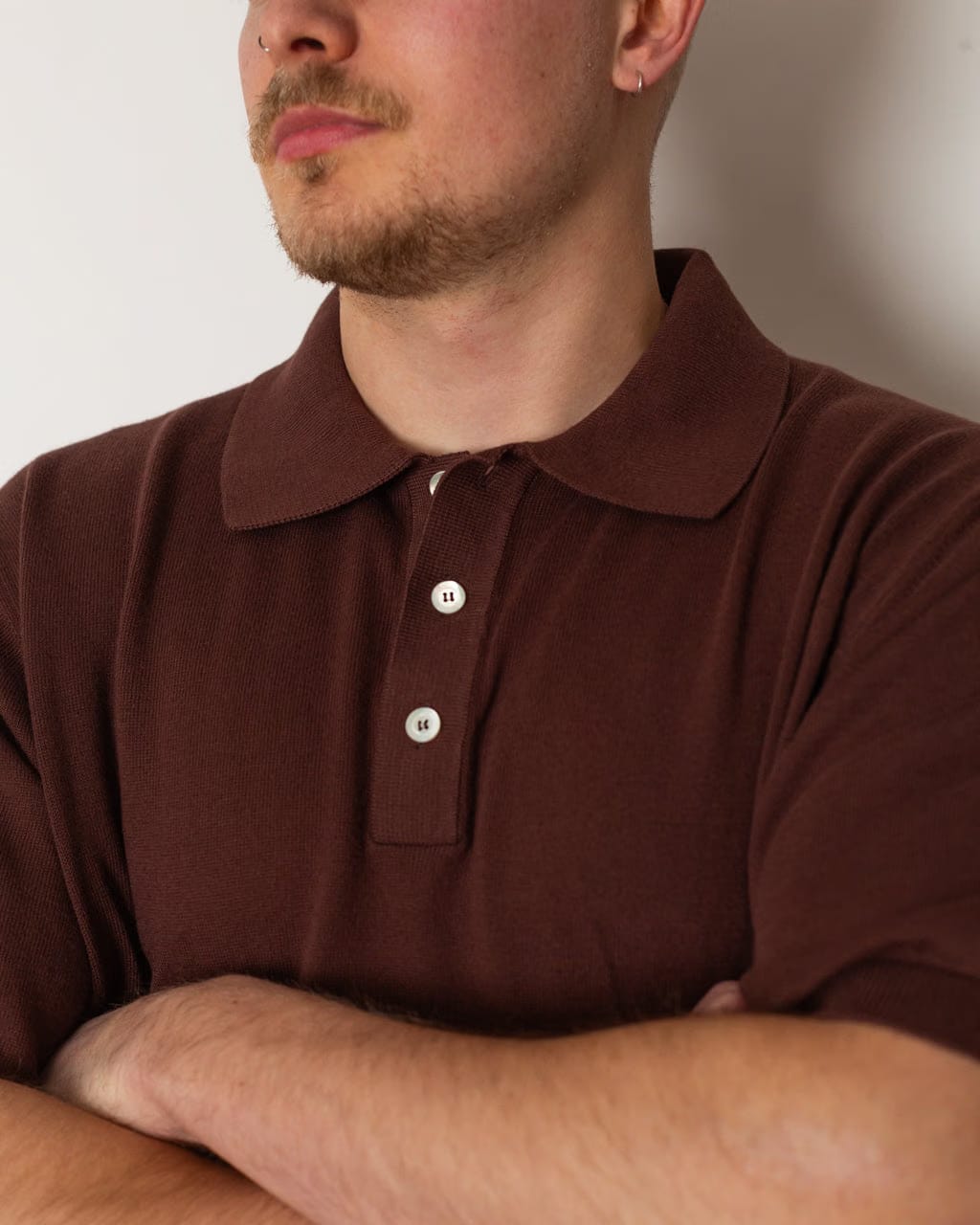 Another Aspect Another Polo Shirt 3.0 - Tobacco