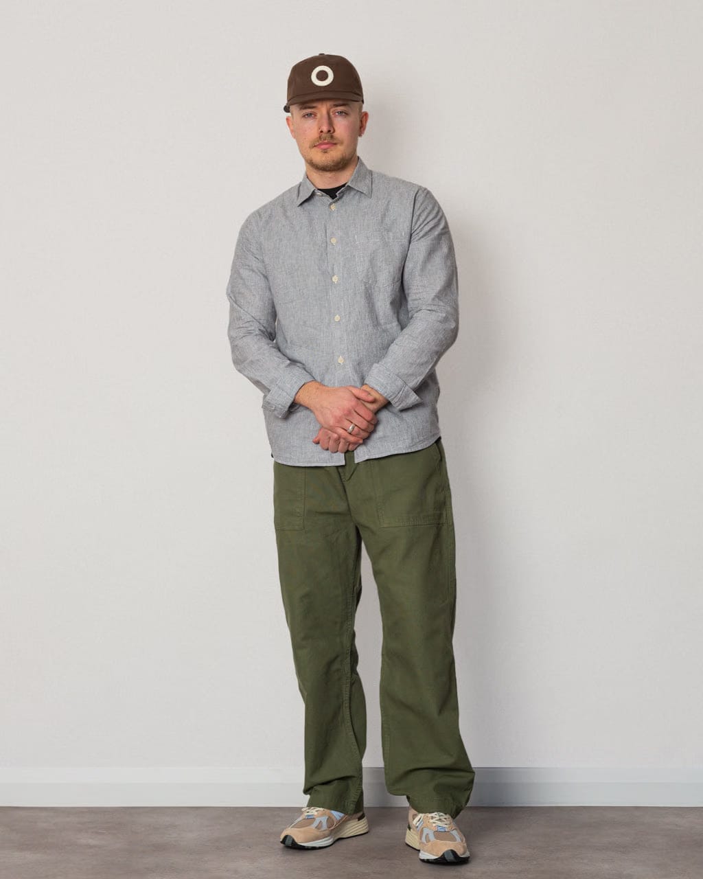 Folk Relaxed Fit Shirt - Black Micro Stripe Linen