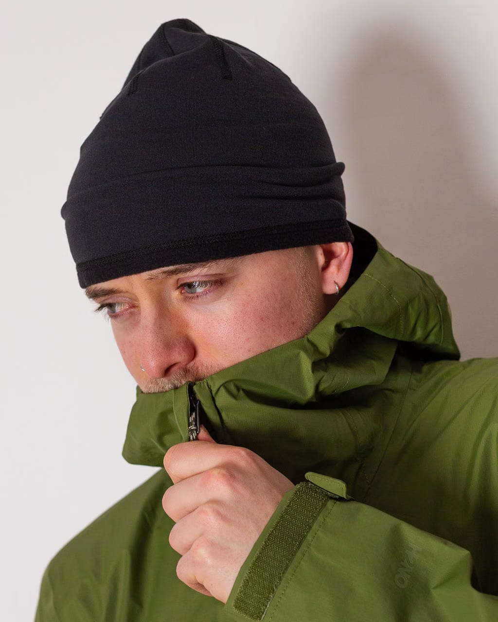 Thurston Power Wool Skull Cap - Black