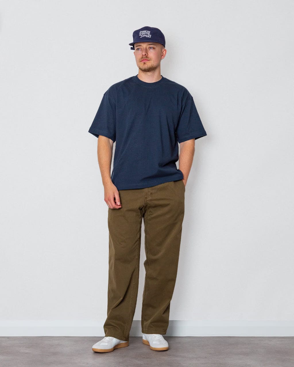 You Must Create Triple Tee - Navy