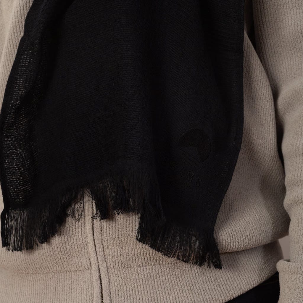 Beams Japan Imabari Scarf - Black