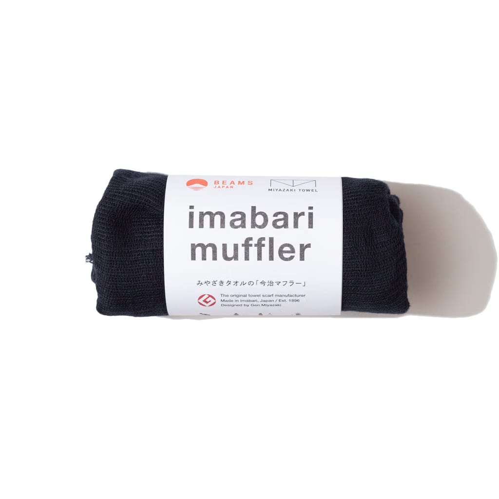 Beams Japan Imabari Scarf - Black
