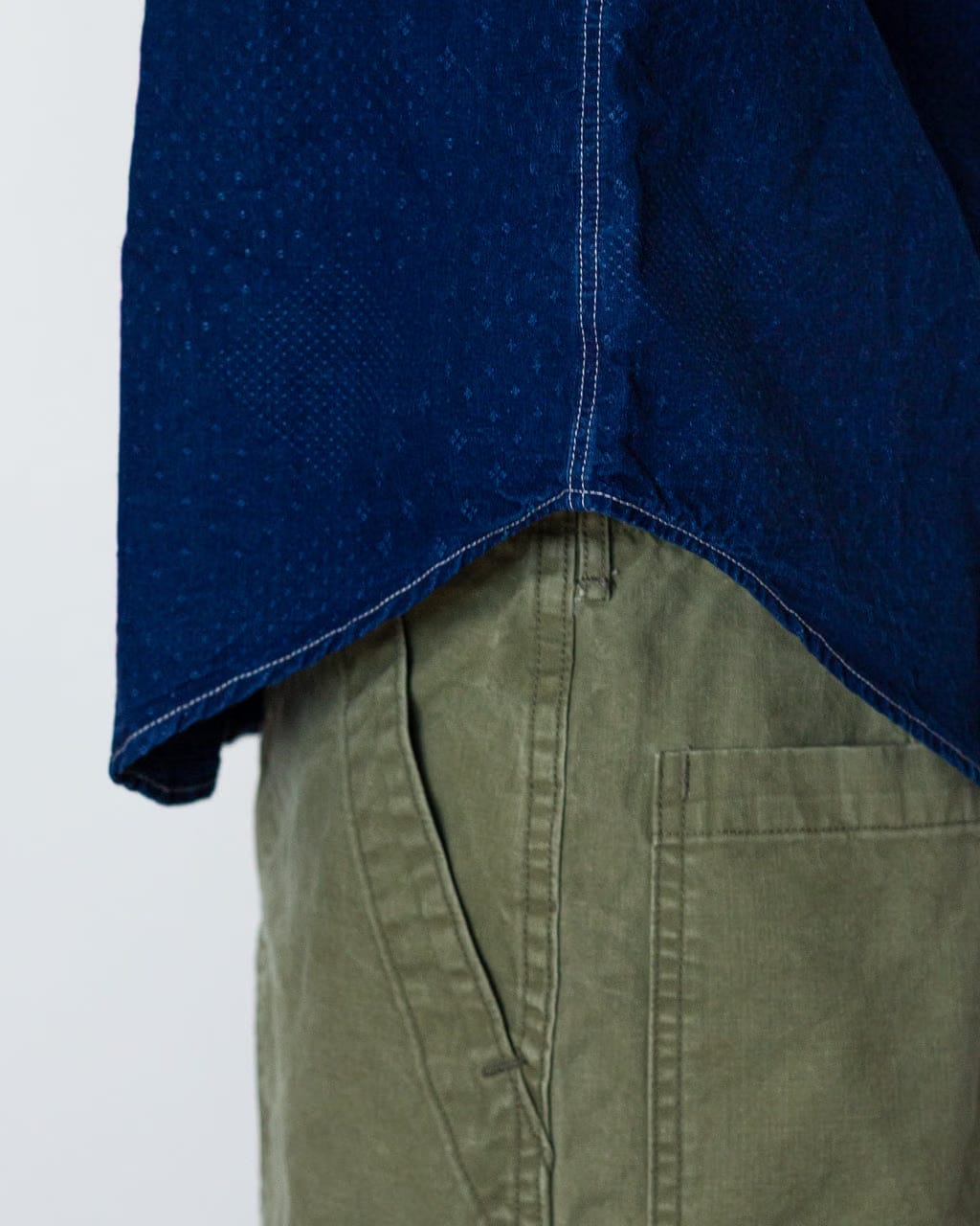 OrSlow Relaxed Fit Work Shirt for Peggs & son. - Indigo