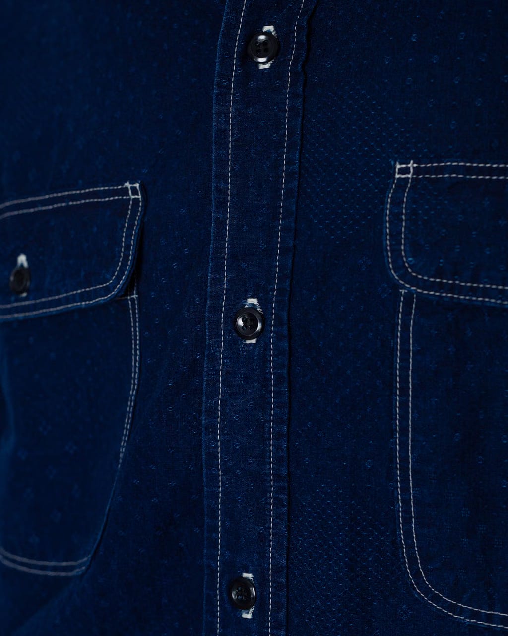 OrSlow Relaxed Fit Work Shirt for Peggs & son. - Indigo