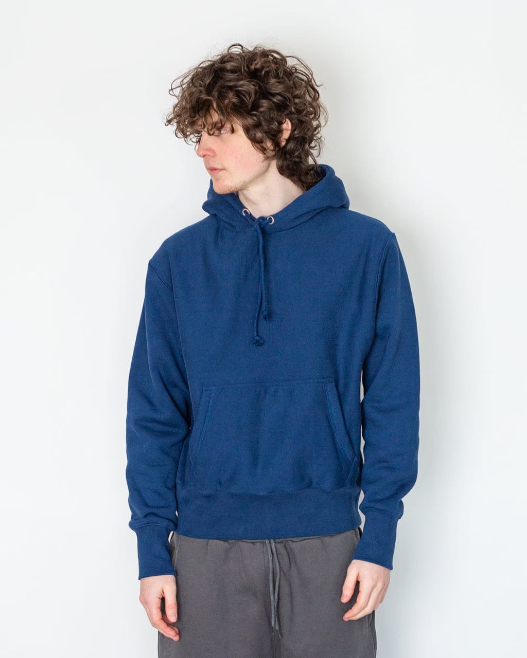 Power Goods Super Weight Hoodie - Navy Blue