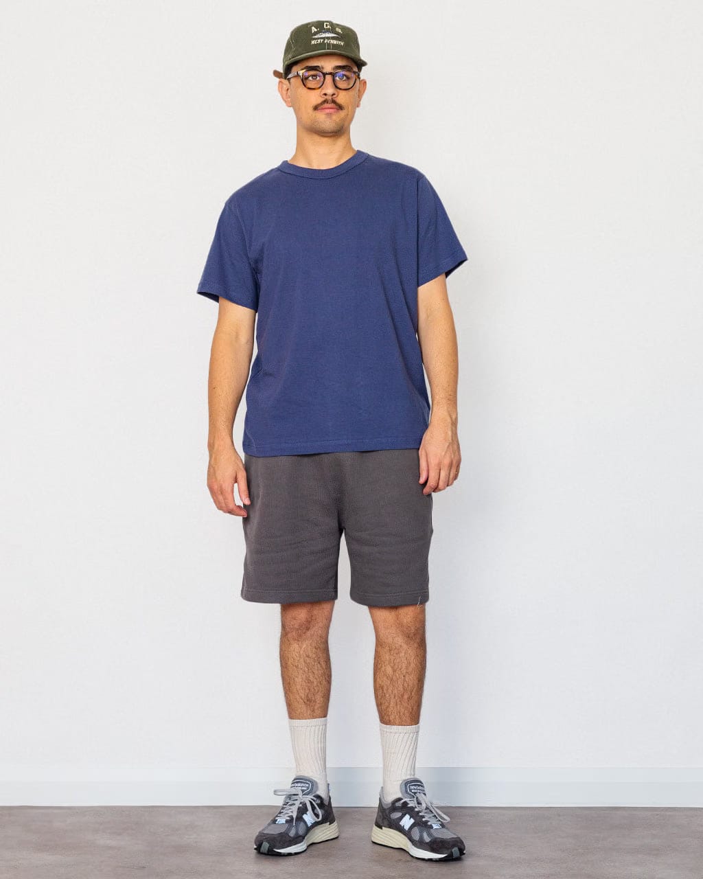 Power Goods Archive Tee - Navy Blue