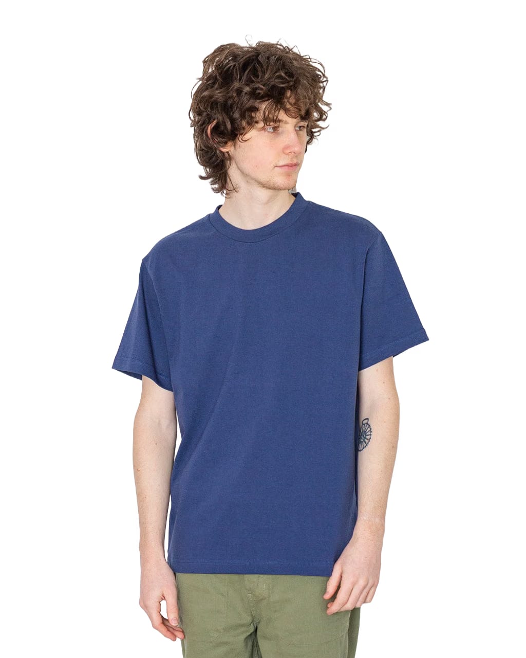 Power Goods Super Weight Tee - Navy Blue
