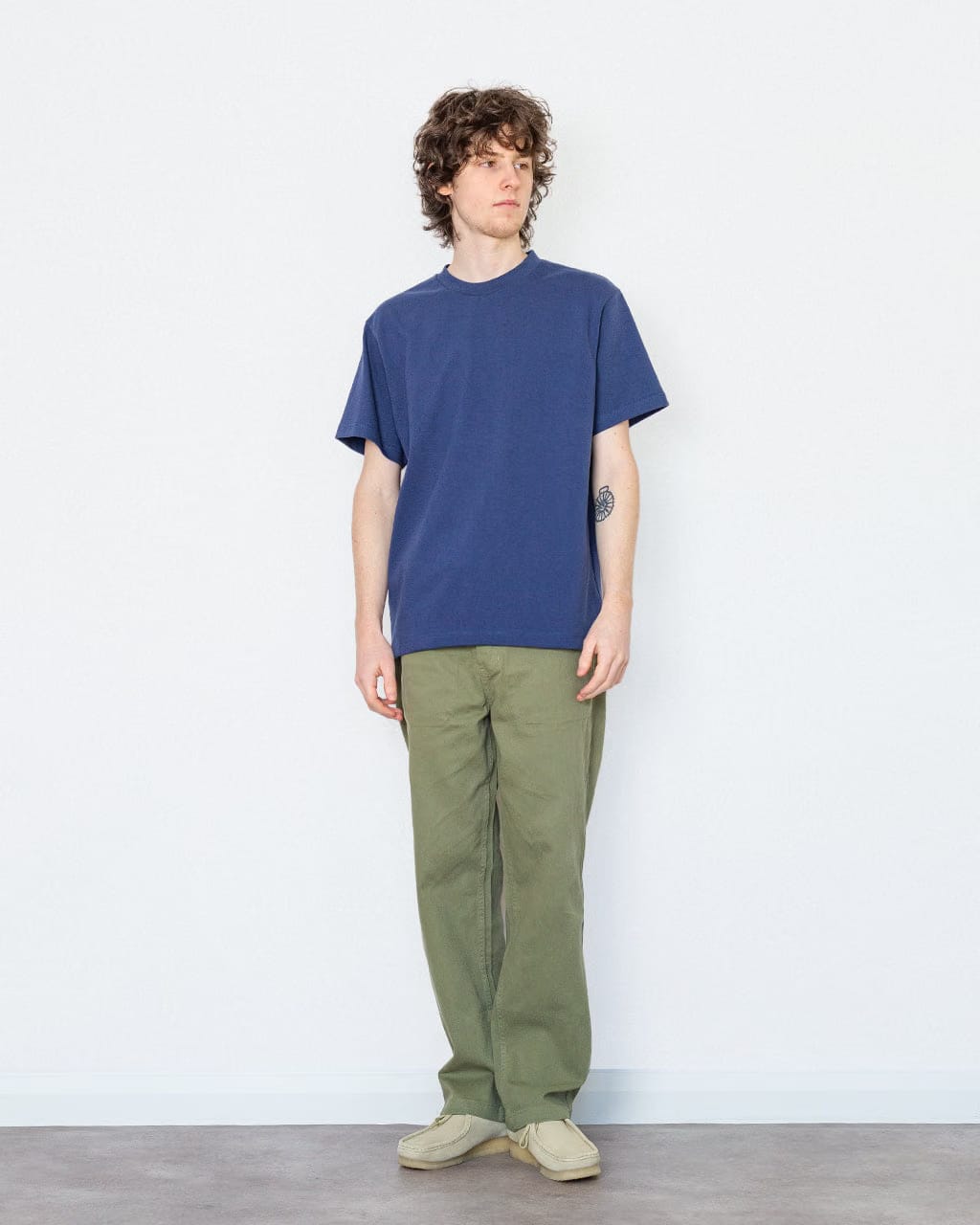 Power Goods Super Weight Tee - Navy Blue