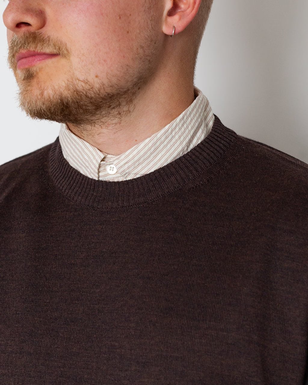 Another Aspect Another Sweater 5.0 - Brown Melange