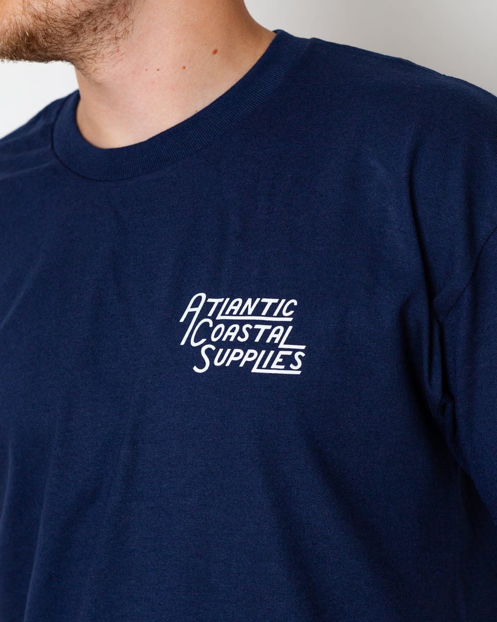Atlantic Coastal Supplies Standard Tee - Navy
